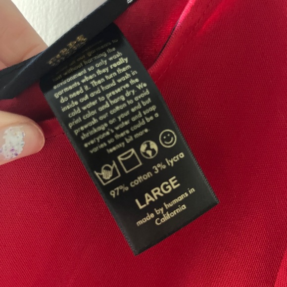 Red Twill Mini Misty Nooworks L - Picture 2 of 6